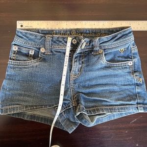Justice Jeans shorts girls size 8R